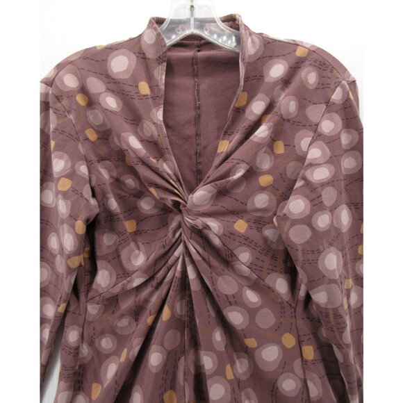 Patagonia Top Large Shirt Pullover Twist Ruched Organic Cotton * - Picture 2 of 12